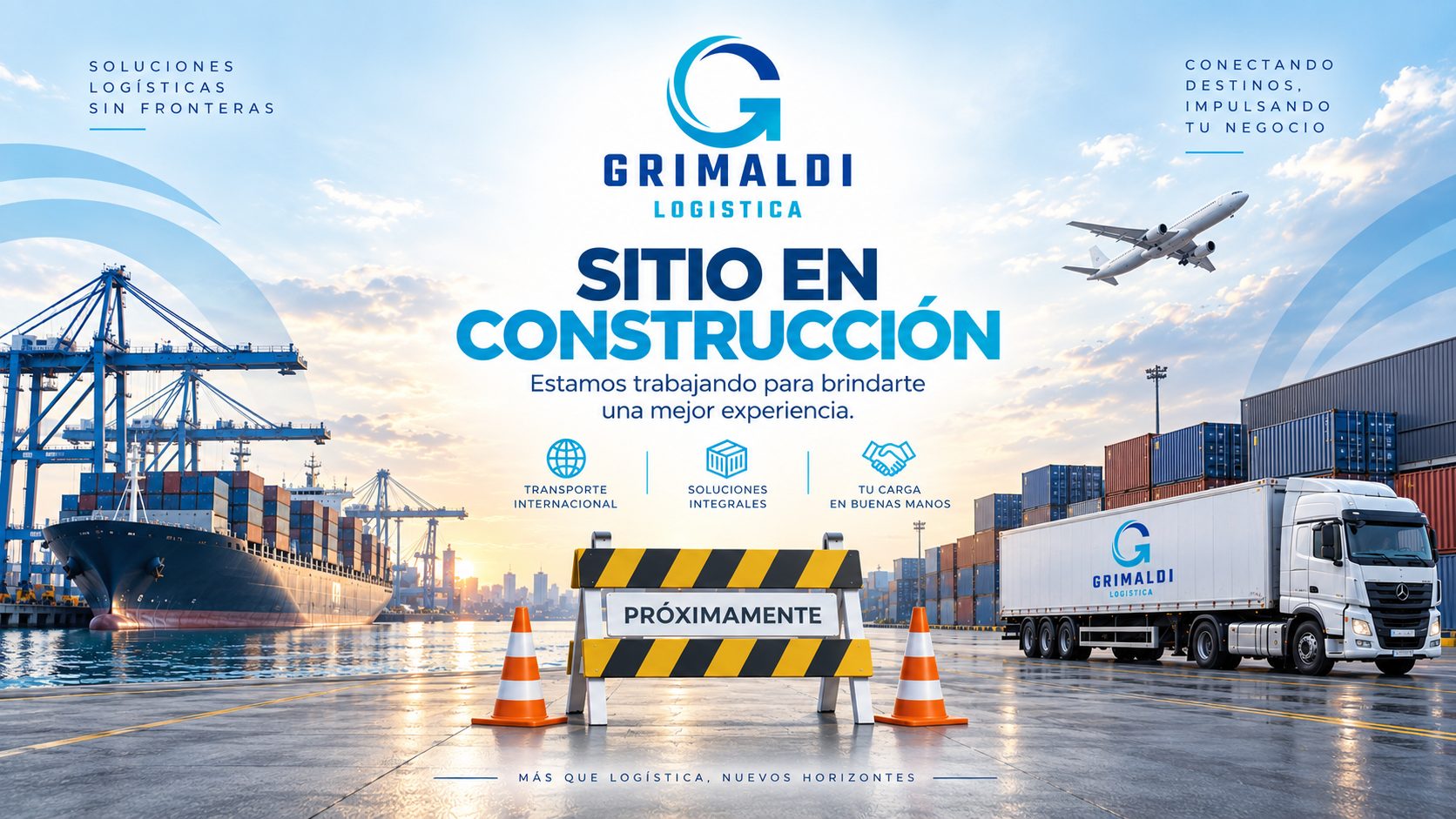 Grimaldi Logística - Sitio en construcción